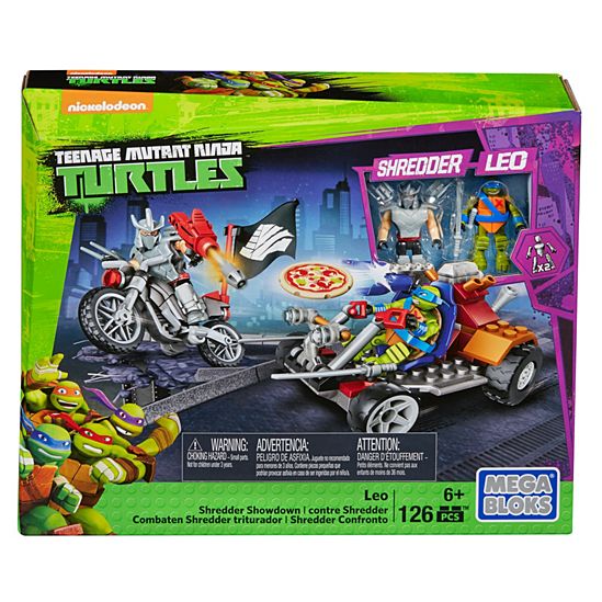 Mega Bloks Teenage Mutant Ninja Turtles Leo Shredder Showdown