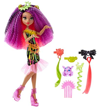 Monster High Electrified Monstrous Hair Ghouls Clawdeen Wolf Doll