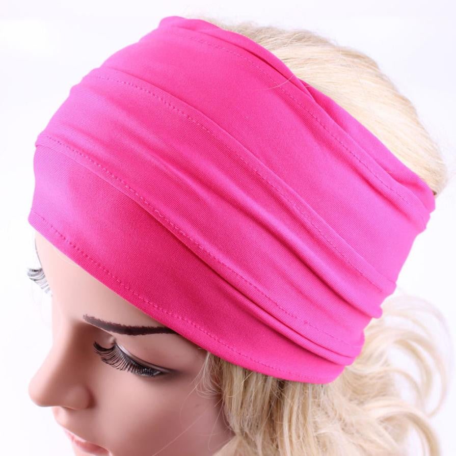 JECKSION fitness Headband Women Wide Headband Boho Headband sporting Headband #LSN