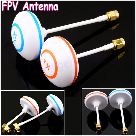 2pcs/lot 5.8GHz Circular Polarized Mushroom Antenna SMA Set Tx/Rx for FPV Aerial RC (1 pair) Wholesale Dropship