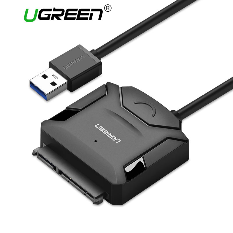 Ugreen Sata Adapter Cable USB 3.0 to Sata Converter 2.5 3.5 inch Super Speed Hard Disk Drive for HDD SSD USB 3.0 to Sata Cable