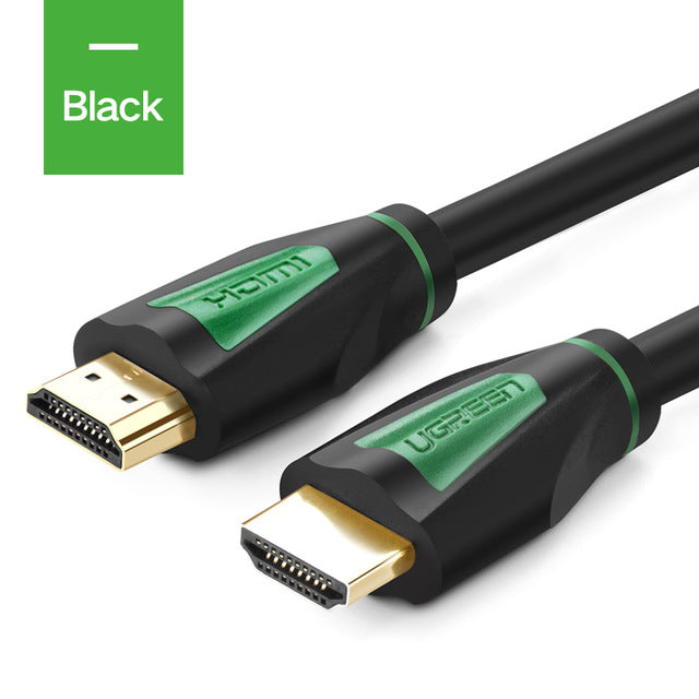Ugreen HDMI cable HDMI to HDMI cable 1M 2M 3M 5M 15M 4K HDMI cable 1.4 1080P 3D for PS3 projector HD LCD Apple TV computer cable