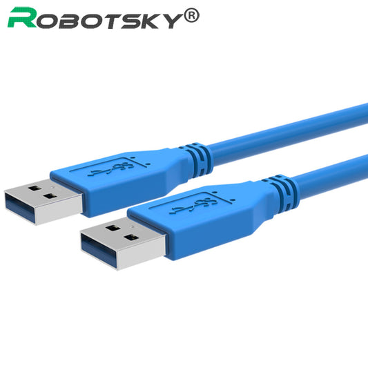 0.3m 0.5m 1m USB 3.0 Cable Male To Male USB Extension Cable Super Speed USB 3.0 Extender Data Cabo Cord For Hard Disk Cameras PC