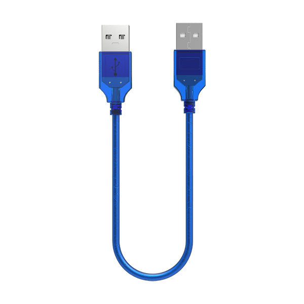 High Speed USB 2.0 Data Cable 0.3m 0.5m 1.5m Male To Male USB2.0  Type A Extension Cord For Car MP3 Cameras Hard Disk Cabo