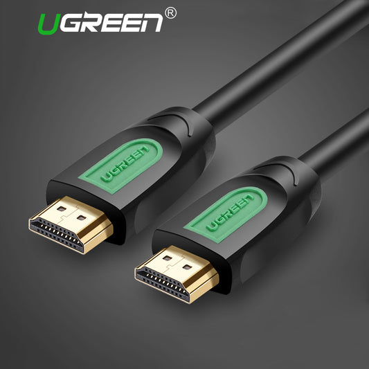 Ugreen HDMI Cable 3D 4K 1080P HDMI to HDMI 5m 10m 3m 2m 1m 3D 4K HDMI 2.0 for Projector LCD TV PS3 Laptop Computer Cable