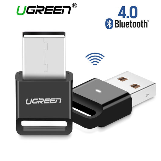 Ugreen Bluetooth Adapter V4.0 Wireless USB Bluetooth Dongle Music Sound Receiver Adapter Bluetooth Transmitter for Computer PC