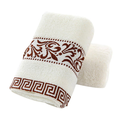 1Pc 33*75cm Luxury Face Towel linge de toilette Super Soft 100% Cotton Towel  Home Bathroom Accessories
