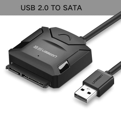 Ugreen Sata Adapter Cable USB 3.0 to Sata Converter 2.5 3.5 inch Super Speed Hard Disk Drive for HDD SSD USB 3.0 to Sata Cable