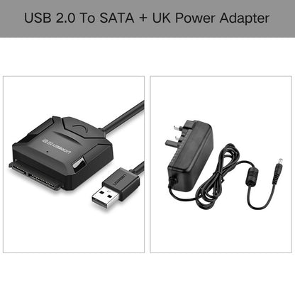 Ugreen Sata Adapter Cable USB 3.0 to Sata Converter 2.5 3.5 inch Super Speed Hard Disk Drive for HDD SSD USB 3.0 to Sata Cable